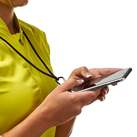 Phone Lasso Worn Around the Neck